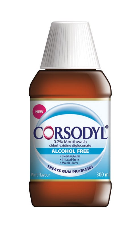 Corsodyl Mouthwash Mint - Alcohol Free 