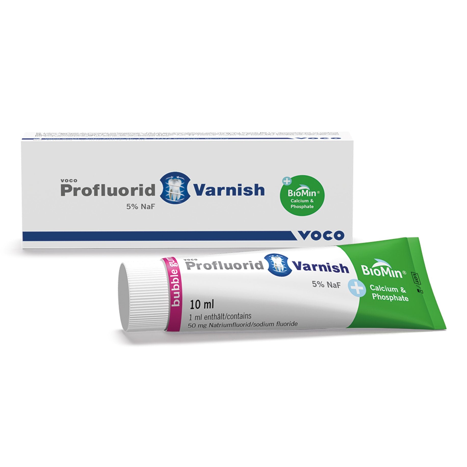 Profluorid Varnish + BioMin Tube Bubble Gum 