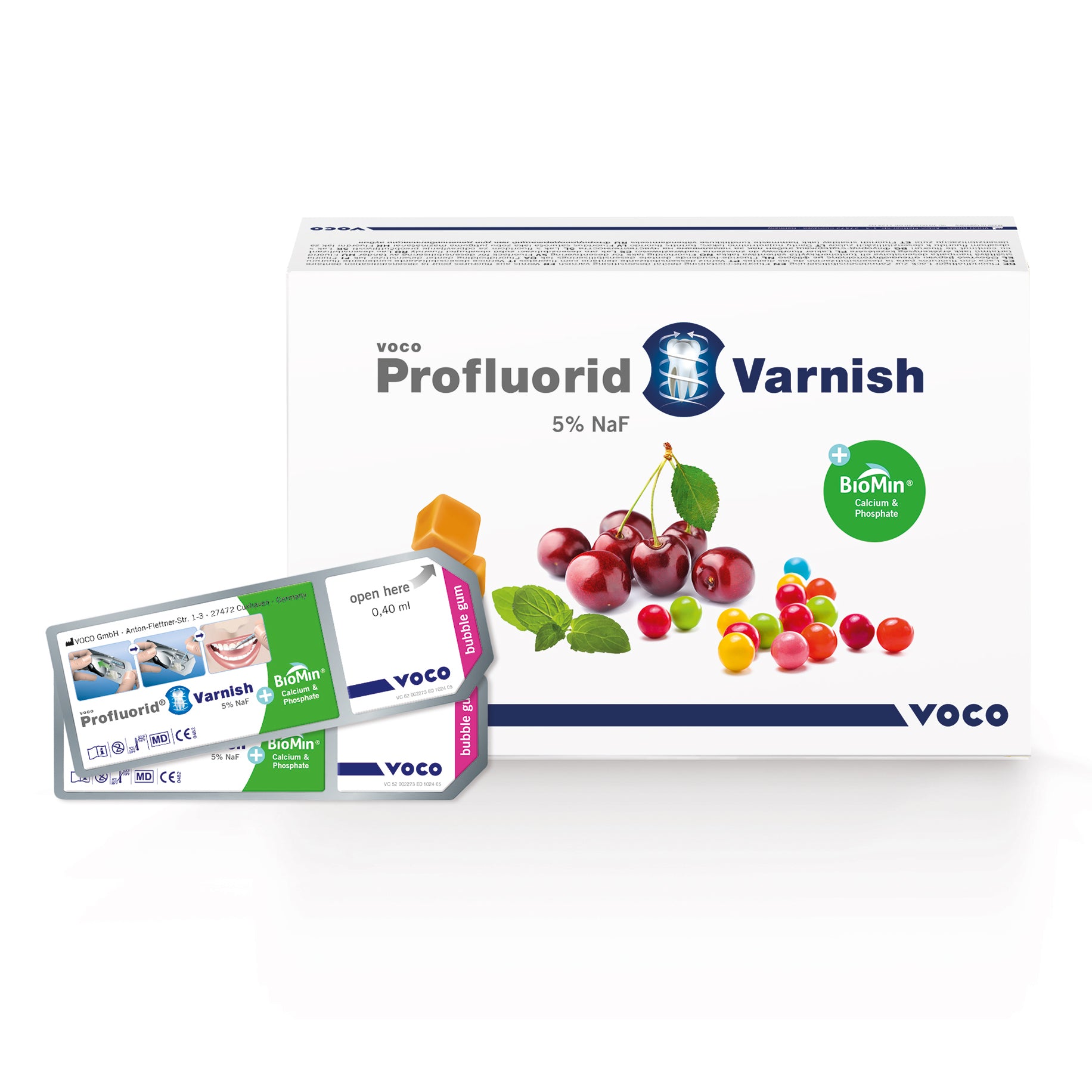 Profluorid Varnish + BioMin Single Dose Bubble Gum 