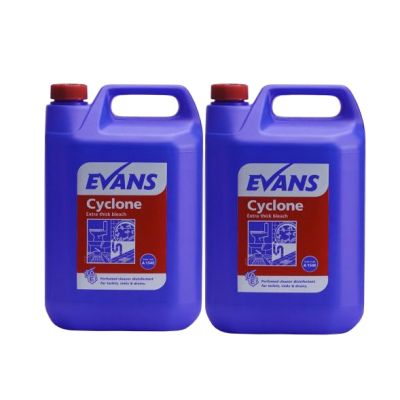 Evans Cyclone Extra Thick Bleach - 2 x 5 Litre