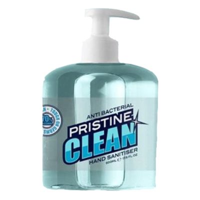 12 x PRISTINE 70% Alcohol Hand Sanitiser 500ml