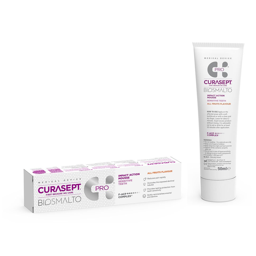 Biosmalto Impact Action Mousse Sensitive All Fruits 50ml 