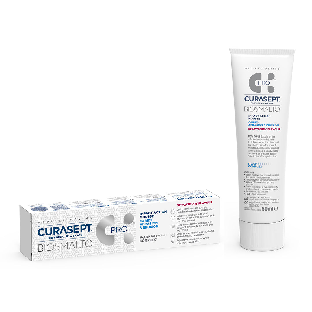 Biosmalto Impact Action Mousse Strawberry 150ml 
