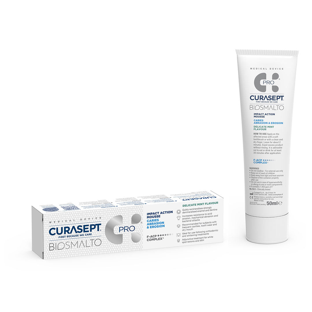 Biosmalto Impact Action Mousse Delicate Mint 150ml 