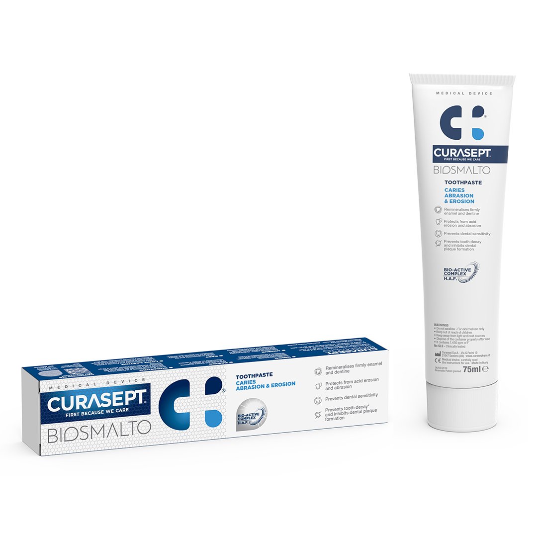 Biosmalto Toothpaste Caries - (CA&E) Delicate Mint 75ml 