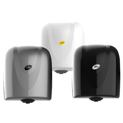 PHS Centrefeed Paper Dispensers in Three Colour Options