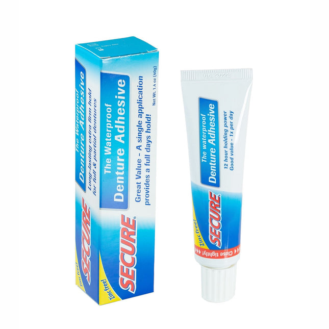 Secure Denture Adhesive Cream 6 x 40g 