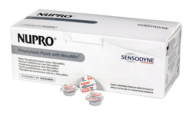 NUPRO Sensodyne Paste Cups Polish - Orange 