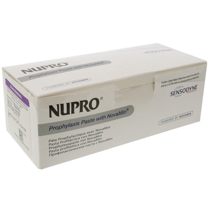 NUPRO Sensodyne Paste Cups Stain Removal - Orange with fluoride 