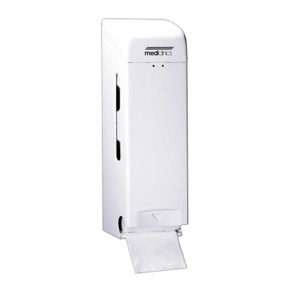 Mediclinics Standard Three Roll Toilet Paper Dispenser in White