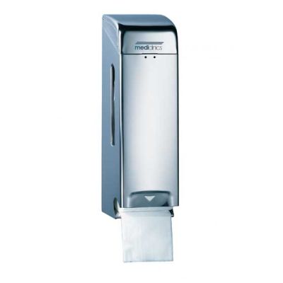 Mediclinics Standard Three Roll Toilet Paper Dispenser in Bright