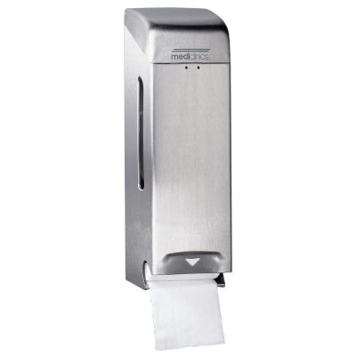 Mediclinics Standard Three Roll Toilet Paper Dispenser in Satin