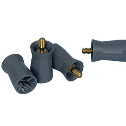 Young Prophy Cups Turbo Plus type, Long, Soft, Screw-type (Grey) 