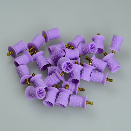 Prophy Cups Screw-Type, Soft Violet 