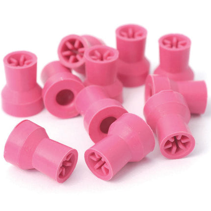 Latex-free Rubber Cups Snap-on Soft - Pink 