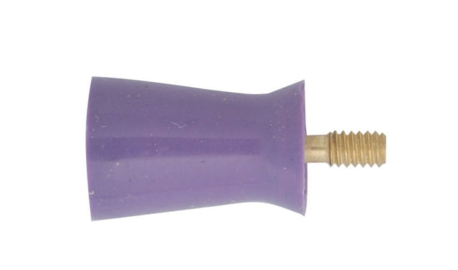 Latex-free Rubber Cups Screw-in Medium - Purple 