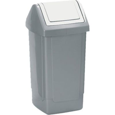 Addis 35 Litre Plastic Swing Bin Grey Fleck