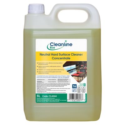 Cleanline Eco Neutral Hard Surface Cleaner Concentrate (5 Litre)