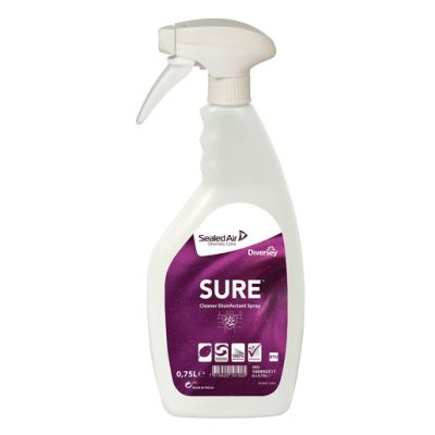SURE Cleaner Disinfectant Ready to Use Spray x 6