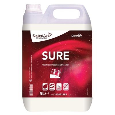 SURE Washroom Cleaner & Descaler 5 Litre x 2