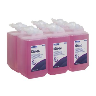 6340 Kleenex Essentials Everyday 1 Litre Foam Hand Cleanser (Case of 6)