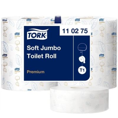 Tork Premium T1 Soft Jumbo Toilet Roll 2ply 360m (Case of 6) - 110275