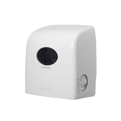 6953 Kimberly Clarke Aquarius Slim Roll Hand Towel Dispenser White