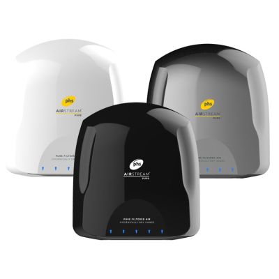 PHS Airstream Pure Hand Dryer (Various Finishes)