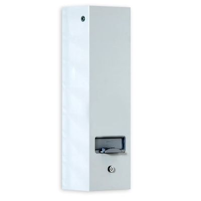 Mini White Metal Single Column Vending Machine