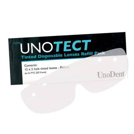 UnoTect Disposable Lenses - Clear 