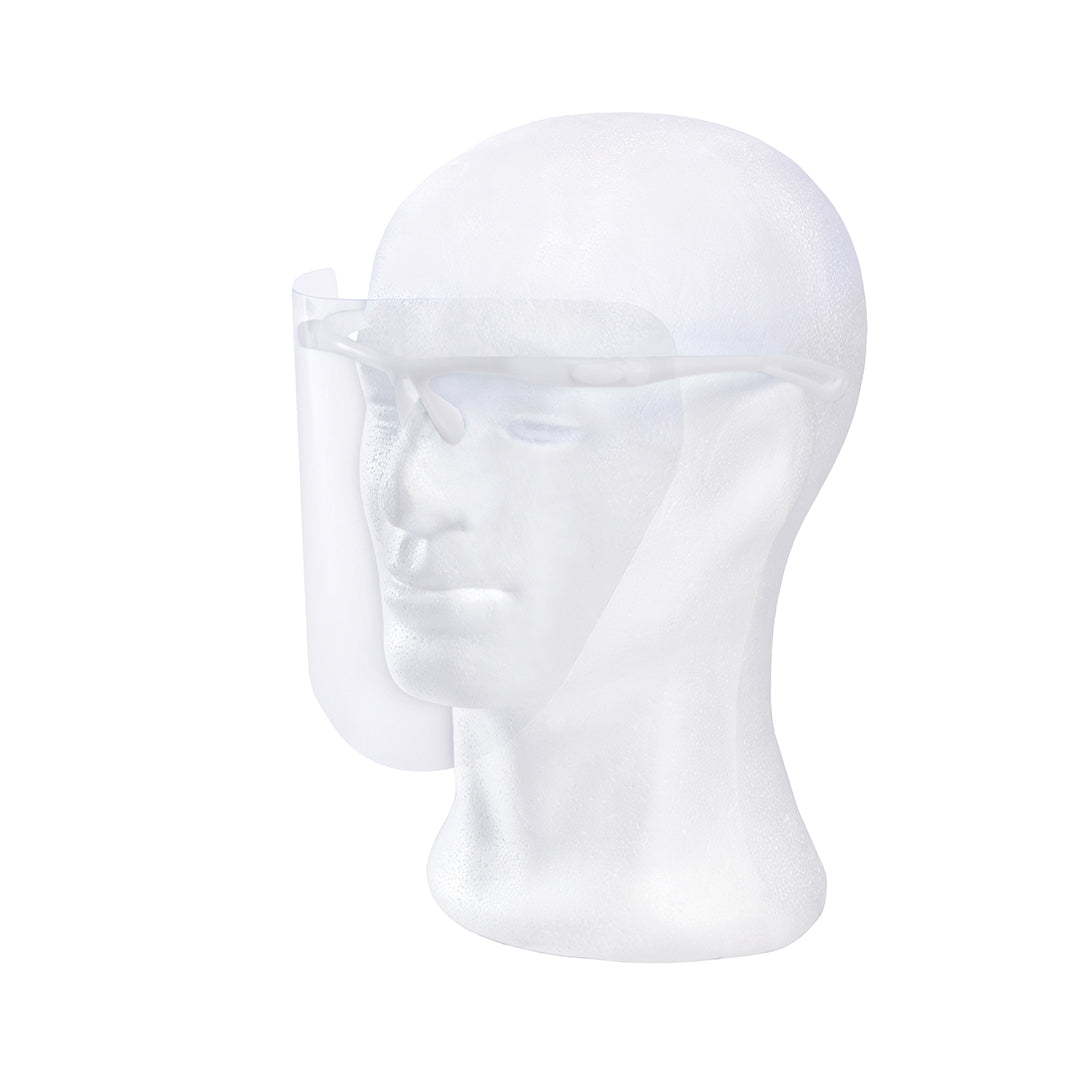 Face Visor Kits White Frame 