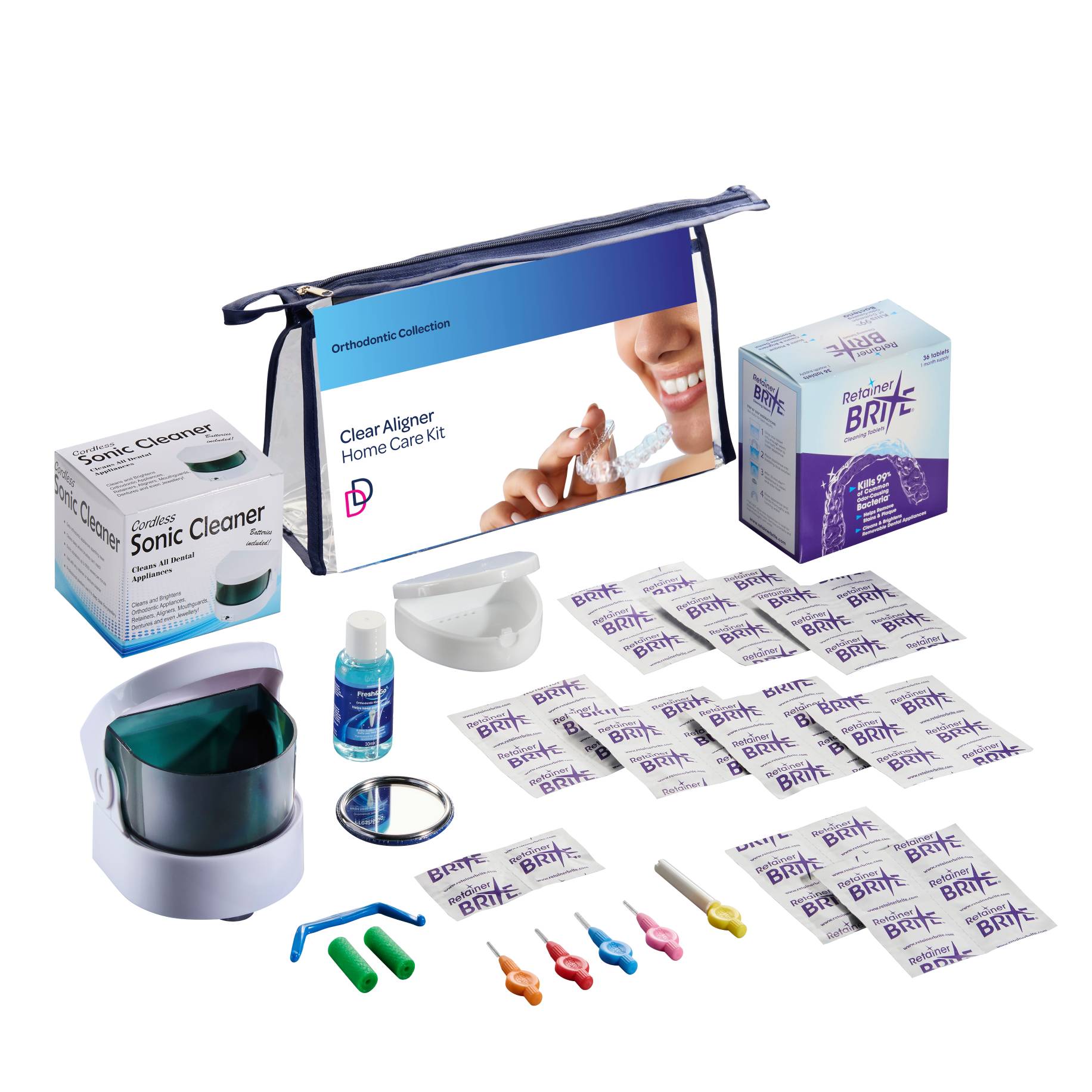 Clear Aligner Home Care Kit 