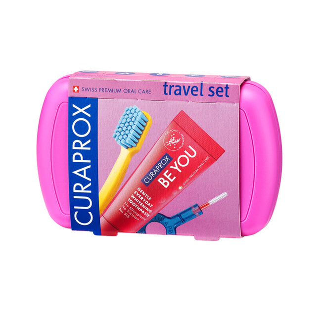 Be You Toothpaste Travel Kit - Pink - Watermelon 