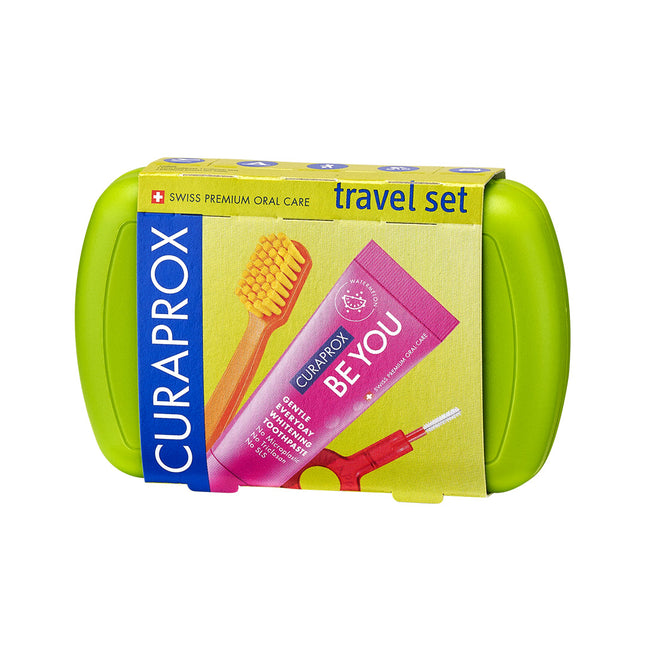 Be You Toothpaste Travel Kit - Green - Apple & Aloe 