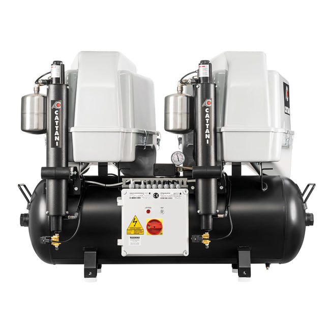 AC610Q Compressor 6 Cylinder & Dryer + Covers (10 BAR) 