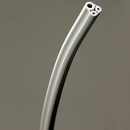 3 Hole Straight Tubing Grey 