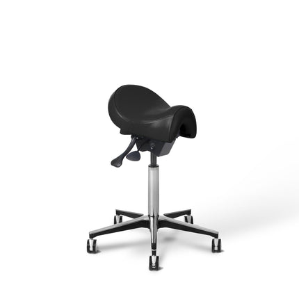 Dental Stools Saddle Stool with gas lift Black 