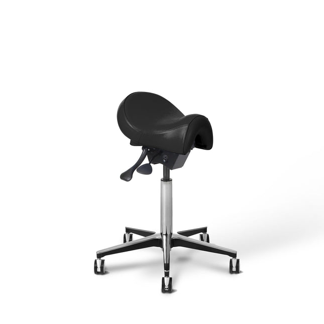 Dental Stools Saddle Stool with gas lift Black 