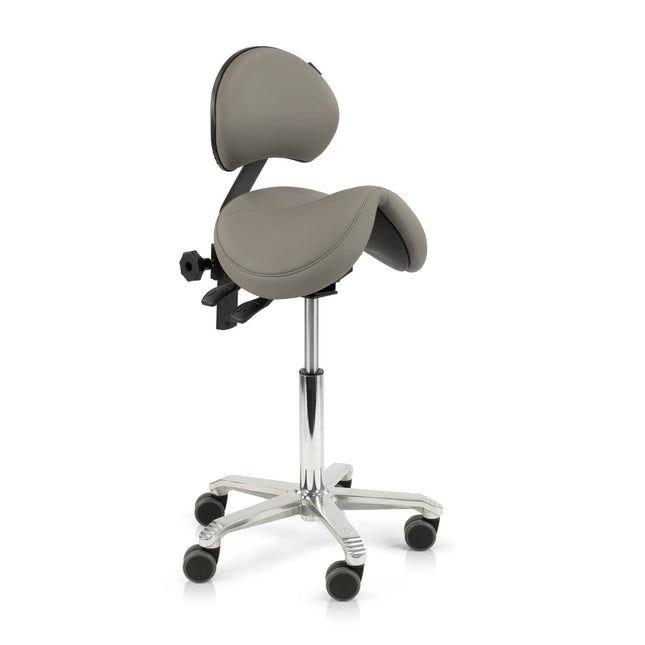 ?Jumper Saddle with backrest & adjustable seat tilt 