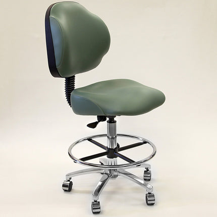 MDPN Stool Nurses Double Curvature Backrest without Tilt 