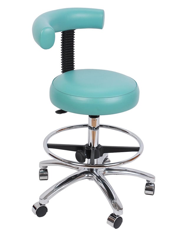 DSWN Stool Narrow Backrest & Footring 