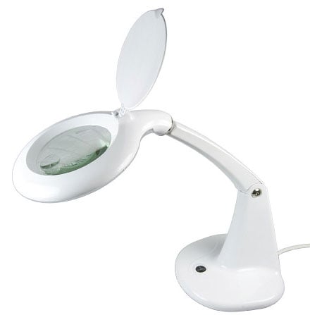 Compact Mini Bench Magnifier Light 
