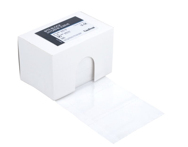 Bite Block Hygiene Sleeves 80 x 40mm 