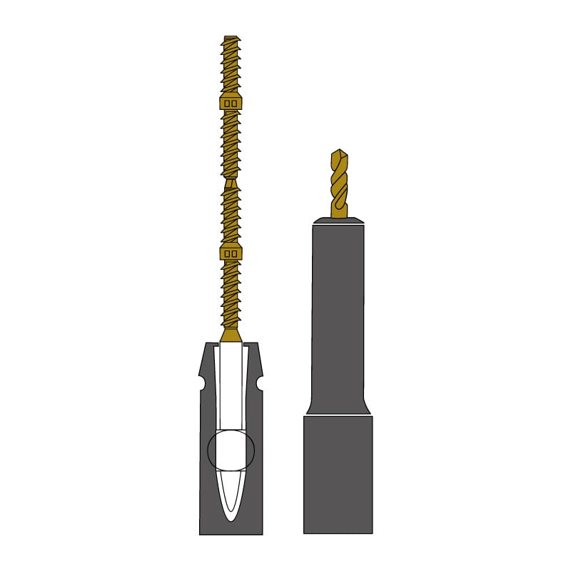 TMS Link Plus EL-732 Silver Minim (0.525mm) 