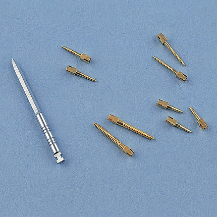 Gold Plated Posts Refills Short 4 