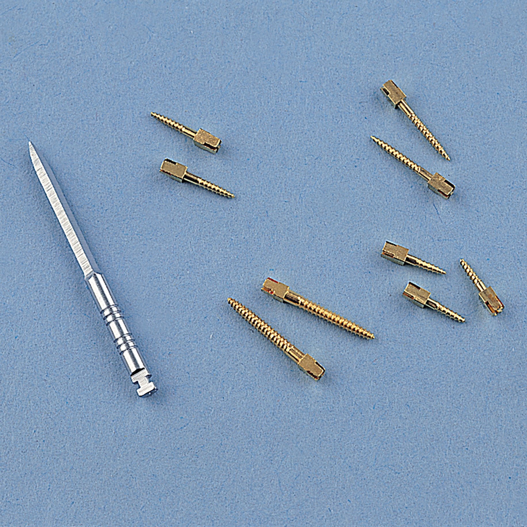 Gold Plated Posts Refills Long 1 