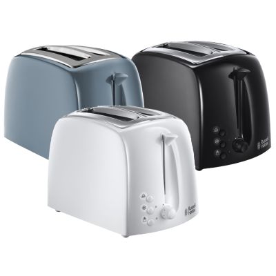 Russell Hobs Textures 2 Slot Toaster (Various Colours)