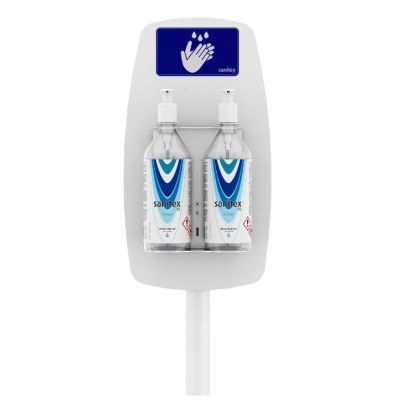 SanitexÂ® Stand, Bracket and Sanitex XL 710ml Hand Sanitiser Bundle