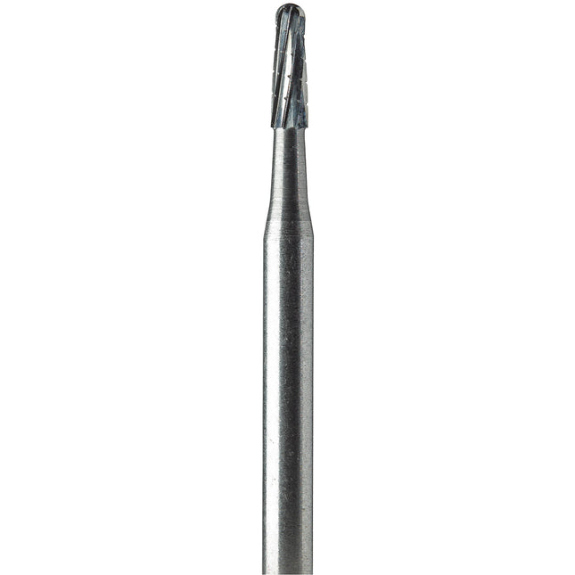 Oral Surgery Burs - Tungsten Carbide 1703 (021) Domed Taper Fissure Cross Cut Stryker Shank 5 (59mm) 