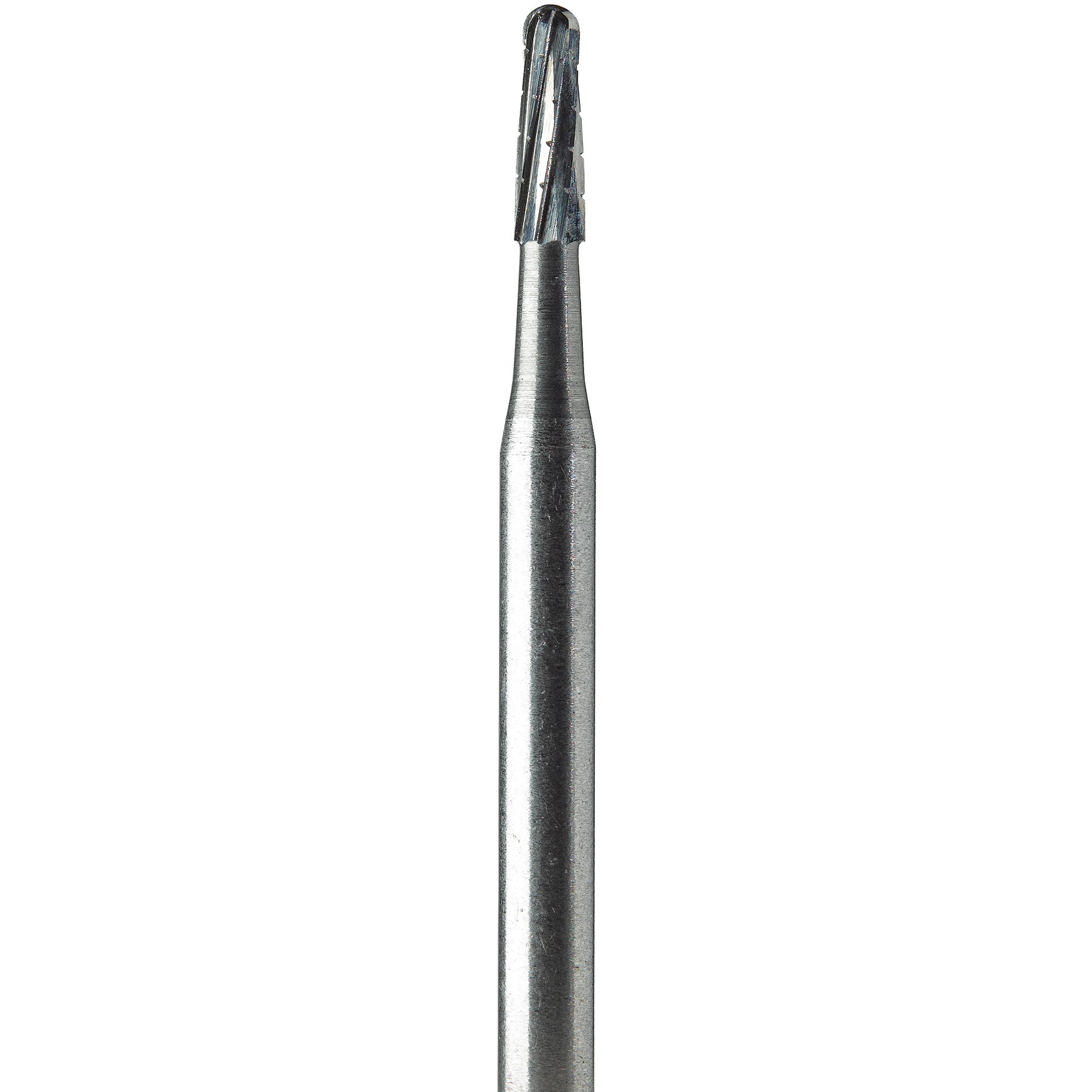 Oral Surgery Burs - Tungsten Carbide Non-Sterile 1703L (021) Domed Taper Fissure Cross Cut Stryker Shank 5 (59mm) 